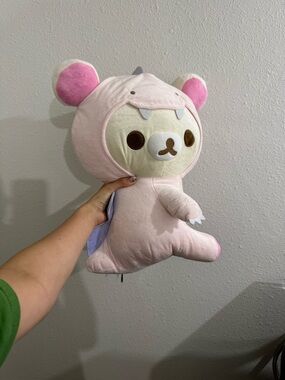 rilakkuma plush dinosaur